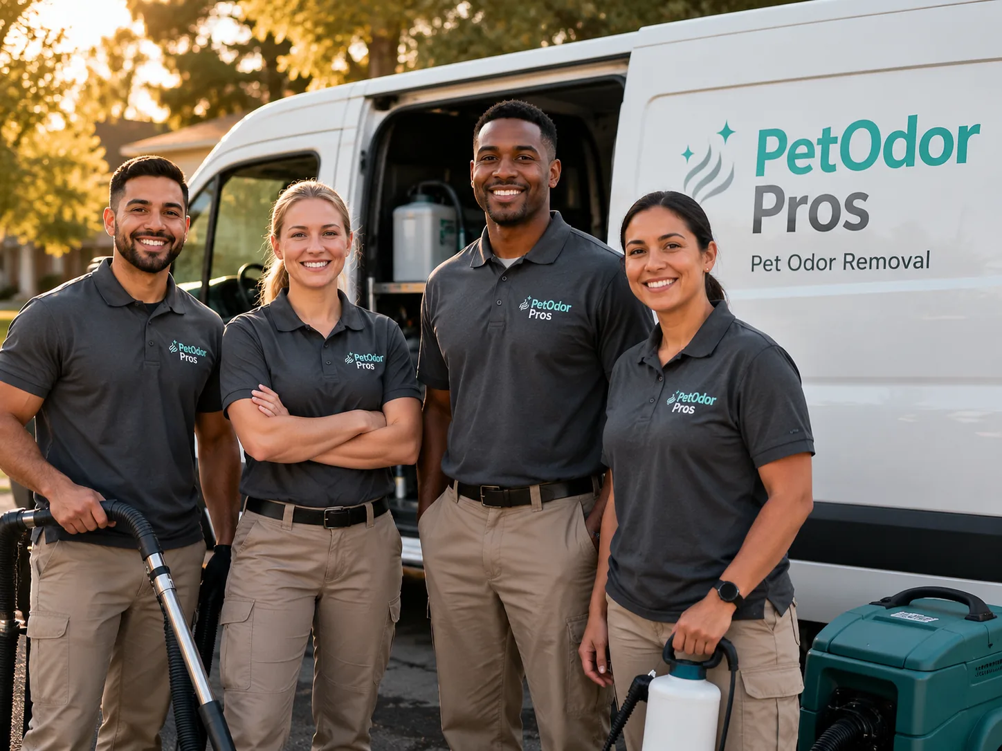 Pet Odor Removal team serving Hamden, OH